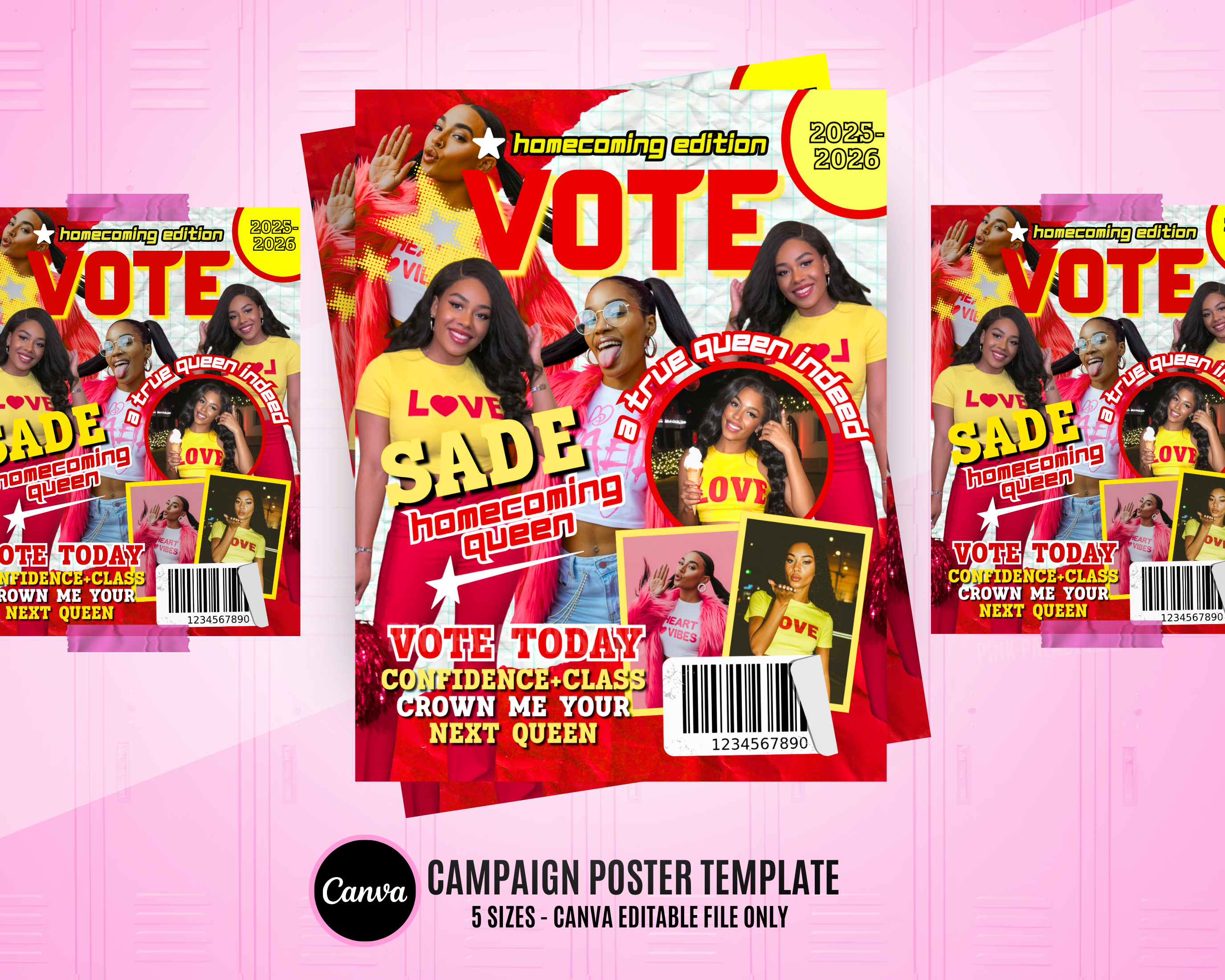 Y2K Magazine Homecoming Template