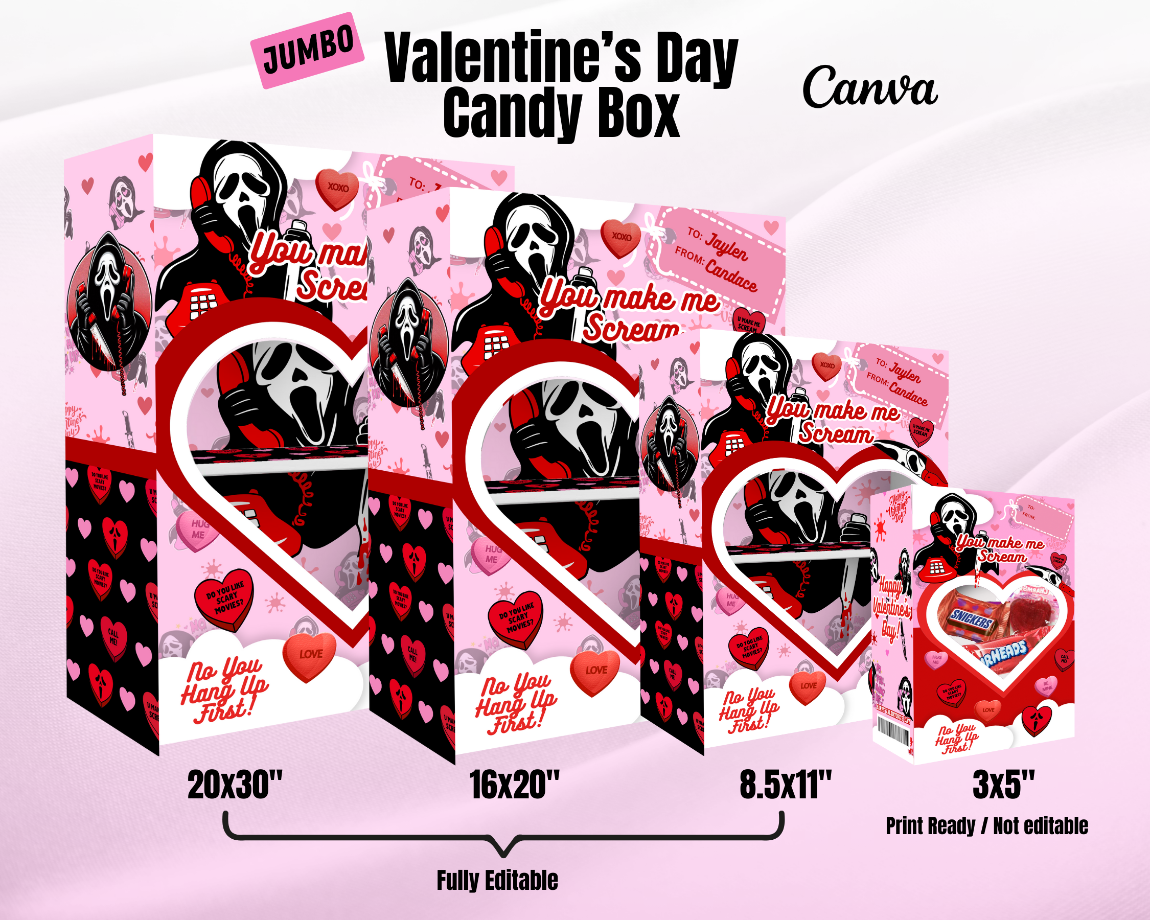 Scream Sweetheart Jumbo Box