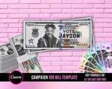 Grafitti Money Campaign Homecoming 100 Bills