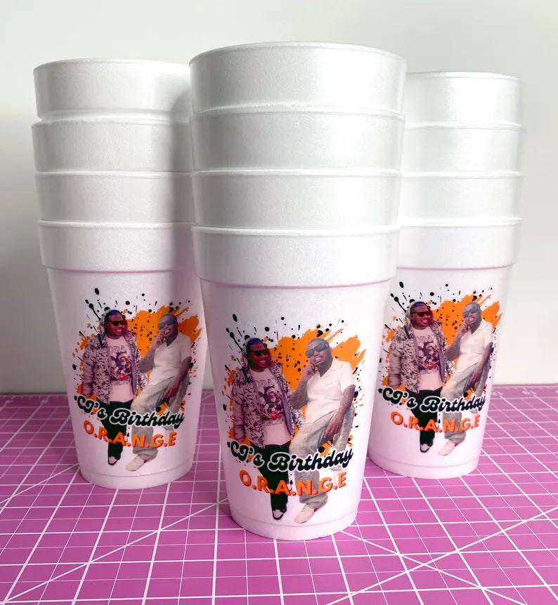 Party Styrofoam Cups