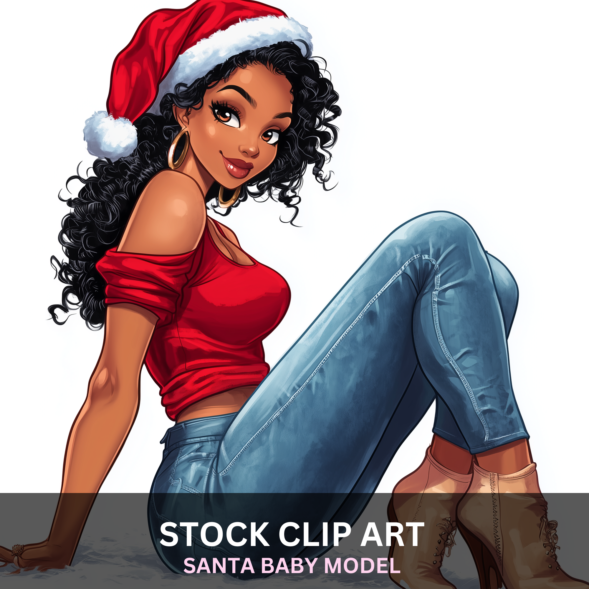 Santa Baby Clip Art