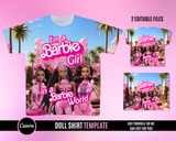 3D Barbie Design Template