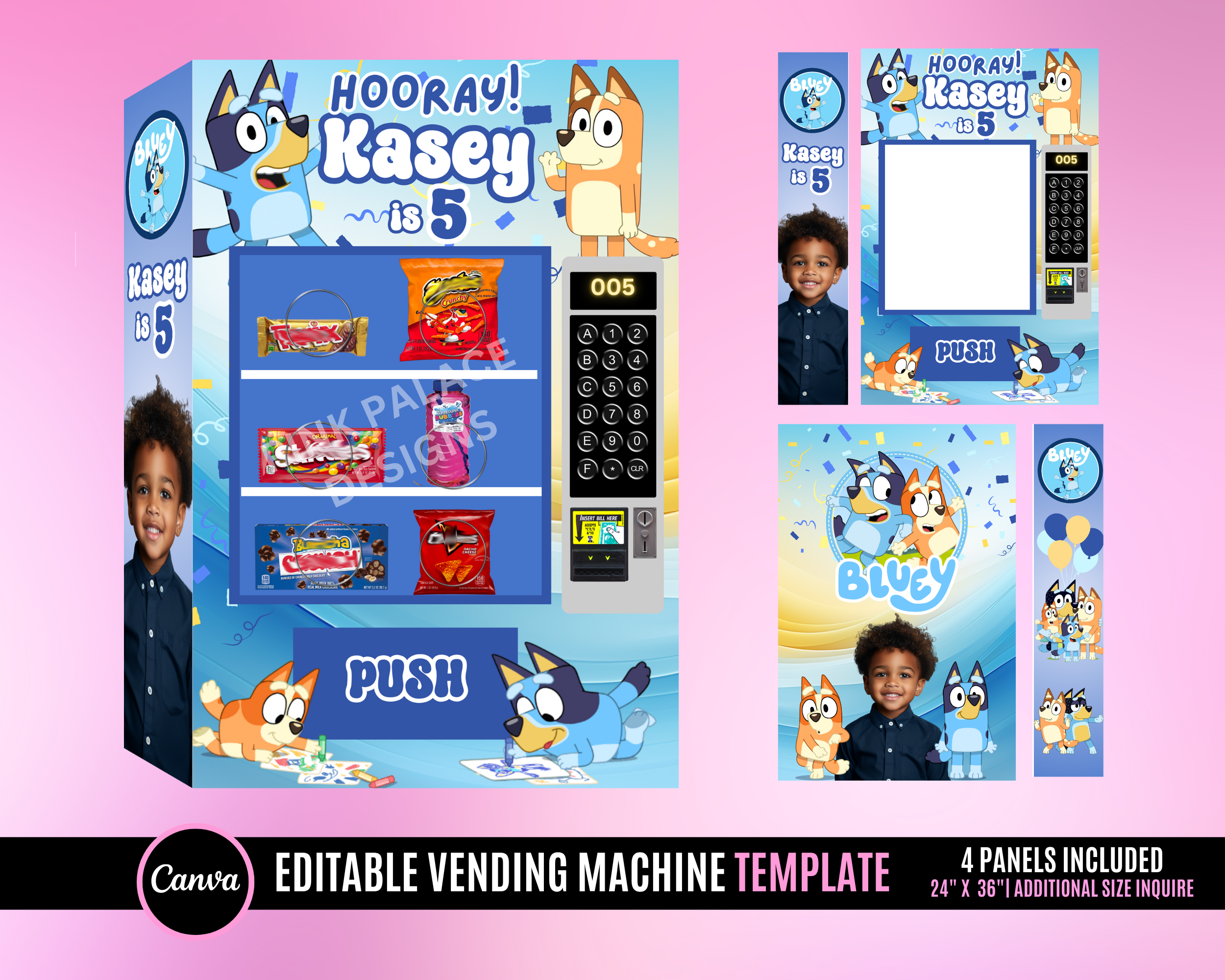 Bluey Vending Machine Template