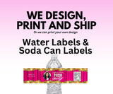 Water Bottle Labels Print
